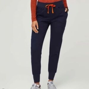 Women's Navy Nepal Skinny Jogger Scrub Pants - Size S